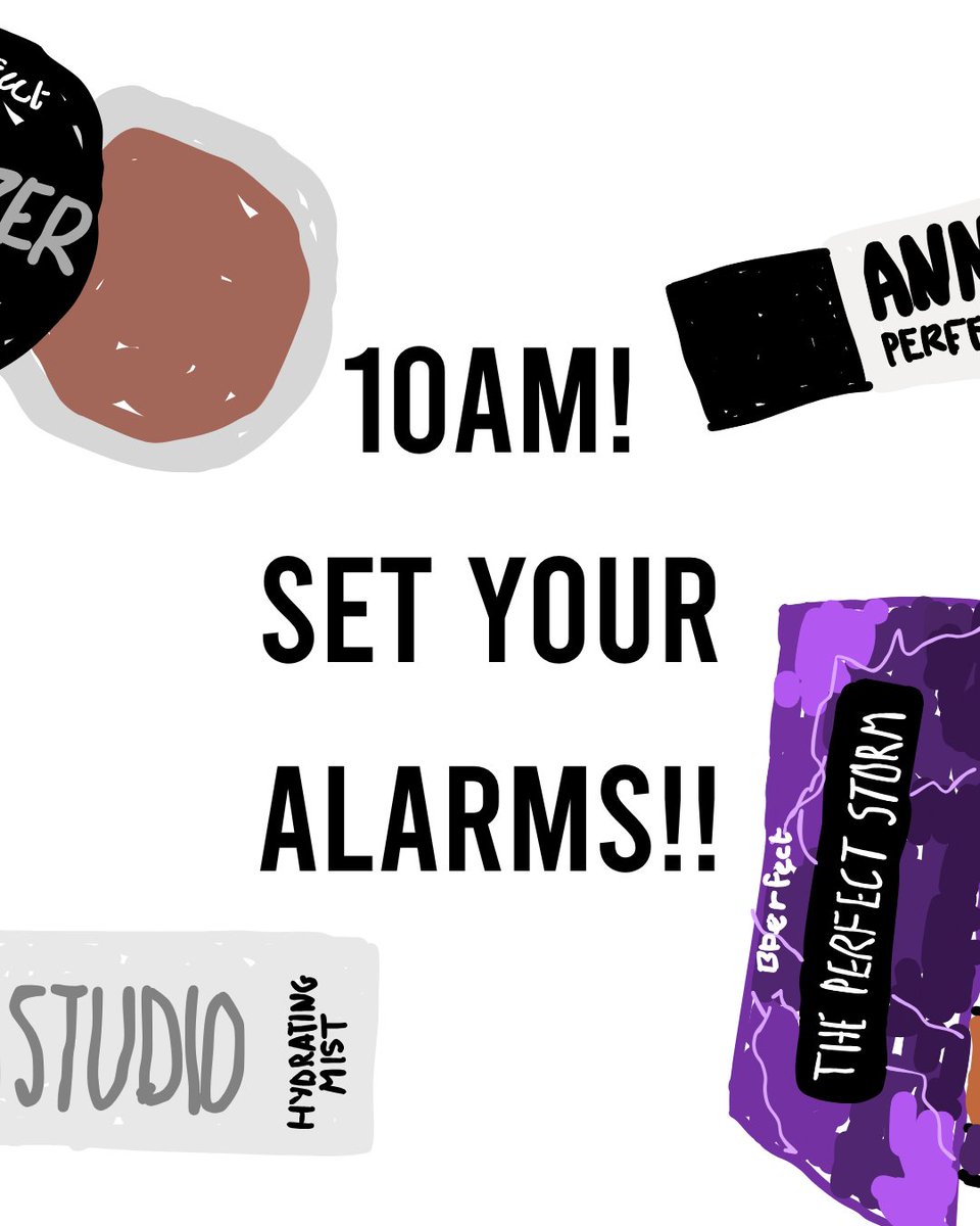 bperfectcosm's tweet photo. Our graphic designer might be on annual leave… but the deals are WORKING OVERTIME👀🔥
10 VIRAL products. ONLY £10 / €12😱
Starts TOMORROW at 10AM - set your alarms!⏰
#bperfect #bperfectcosmetics https://t.co/mGwcSrV2Ji