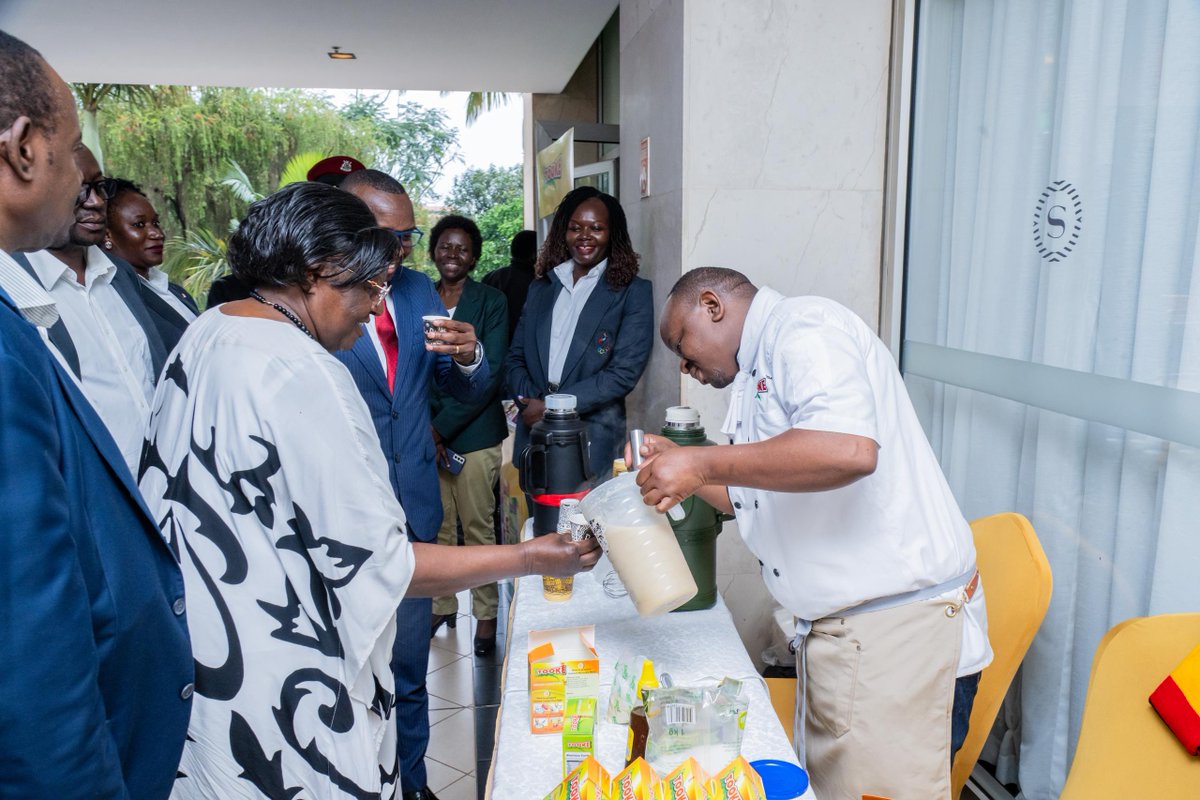 AupalEmmanuel's tweet photo. “I accepted the challenge to lead fundraising for athletes’ nutrition while fighting early childhood malnutrition. We may start with a cup of TOOKE porridge, but we’ll ignite innovation.” – @floriemura Nutrition Ambassador, @Official_UOC

#OlympicDayTookeRun #OlympicDay2026 https://t.co/USsK8yw3VF