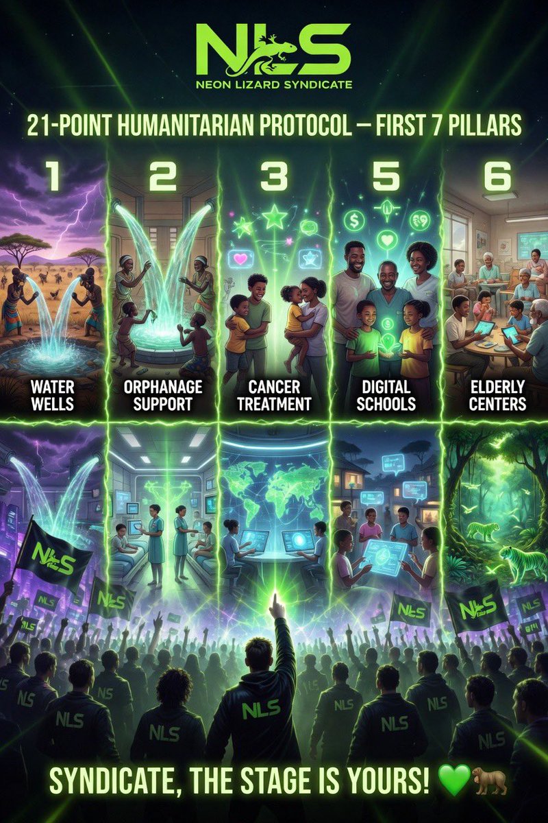 Neon Lizard Syndicate. NLS tweet media