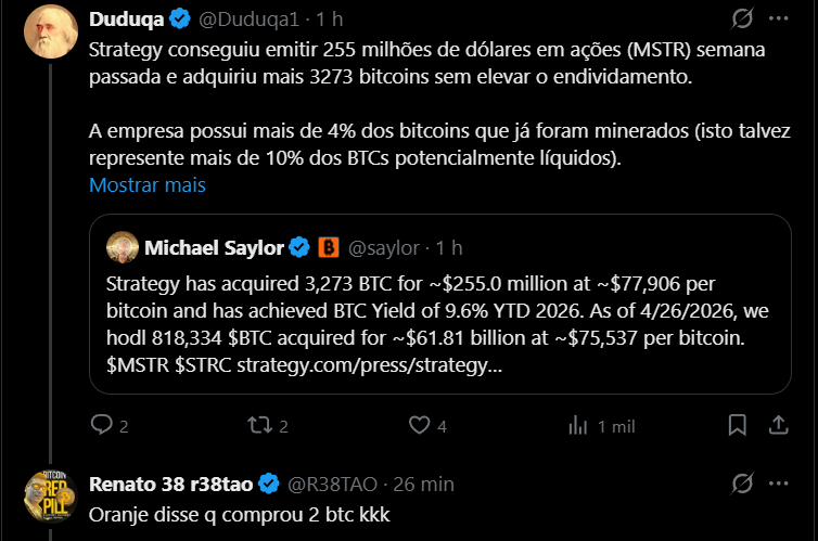 Choquei BTC tweet media