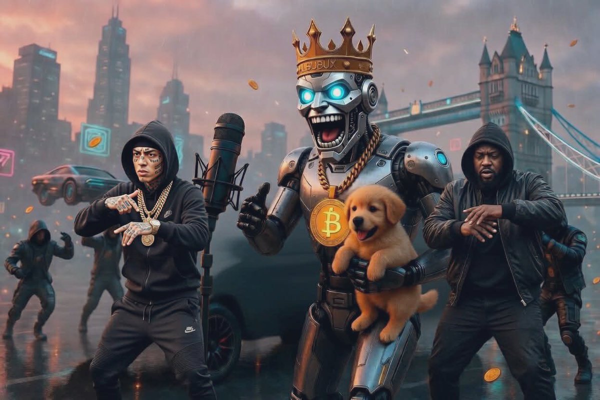 ninalovvve11's tweet photo. 🚨 ALBUBUX JUST LANDED IN THE GAME 👑
A robot king from the G-Wagon, a gold chain, a little golden dog, and two London drill bars...
Partner with ALBUBUX – Integrate as a currency in your game! 💰
Who's next? Game devs &amp; projects – DM open 🔥
#ALBUBUX #BUBX #Web3Gaming #GameFi # https://t.co/0vovX9ZmnF