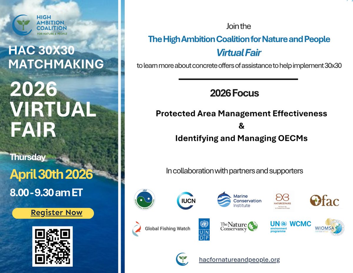 HAC for Nature and People tweet media