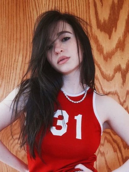 mikeymdsn's tweet image. messy hair, plump lips and emo make-up... this photo is #everything