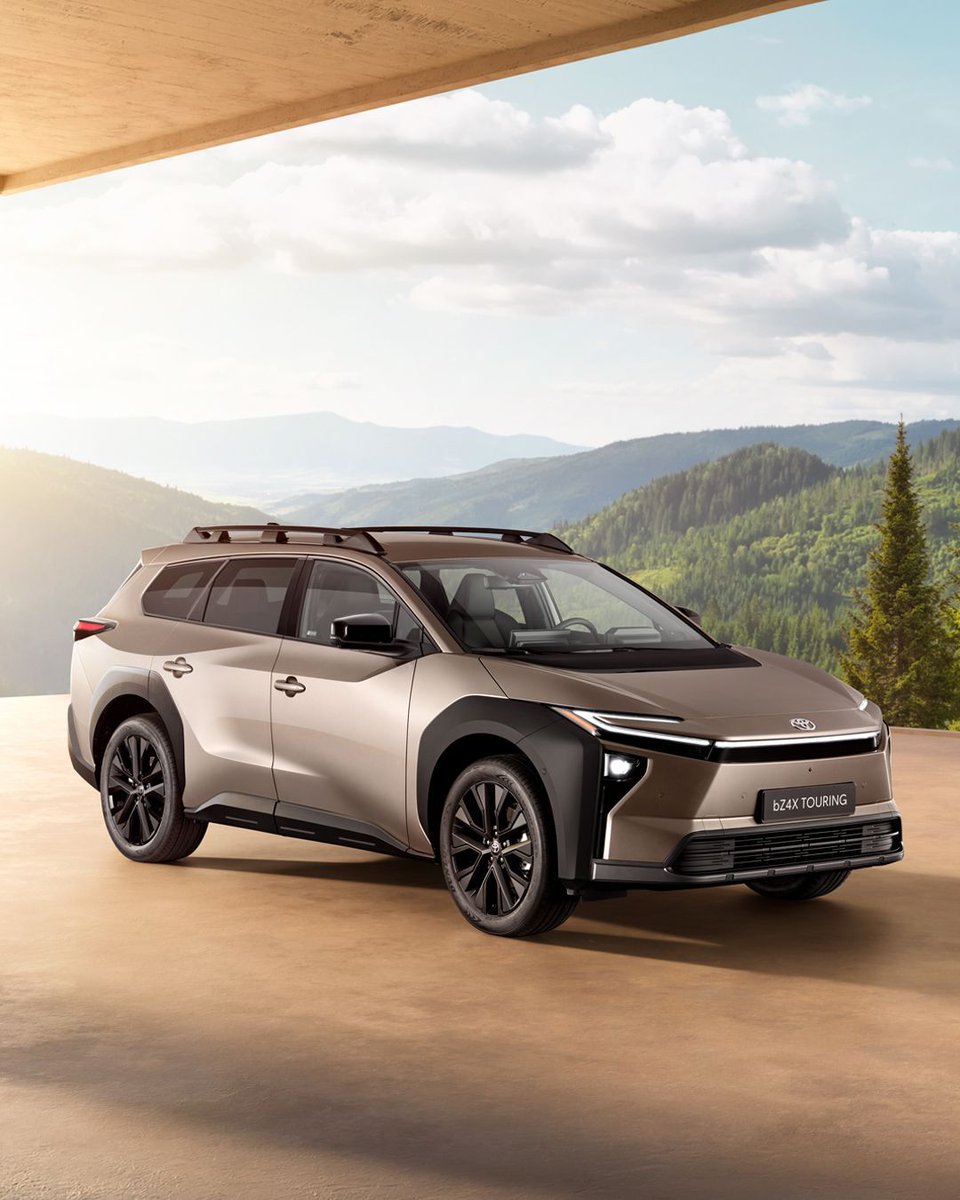 CurrieMotors's tweet image. ⚡ Coming soon to Currie Motors.

The new Toyota bZ4X Touring.
➡ Up to 380 hp
➡ Up to 366 miles range**
➡ Seamless home charging

Watch this space. 👀 #CurrieMotors #Toyota #bZ4X #EV