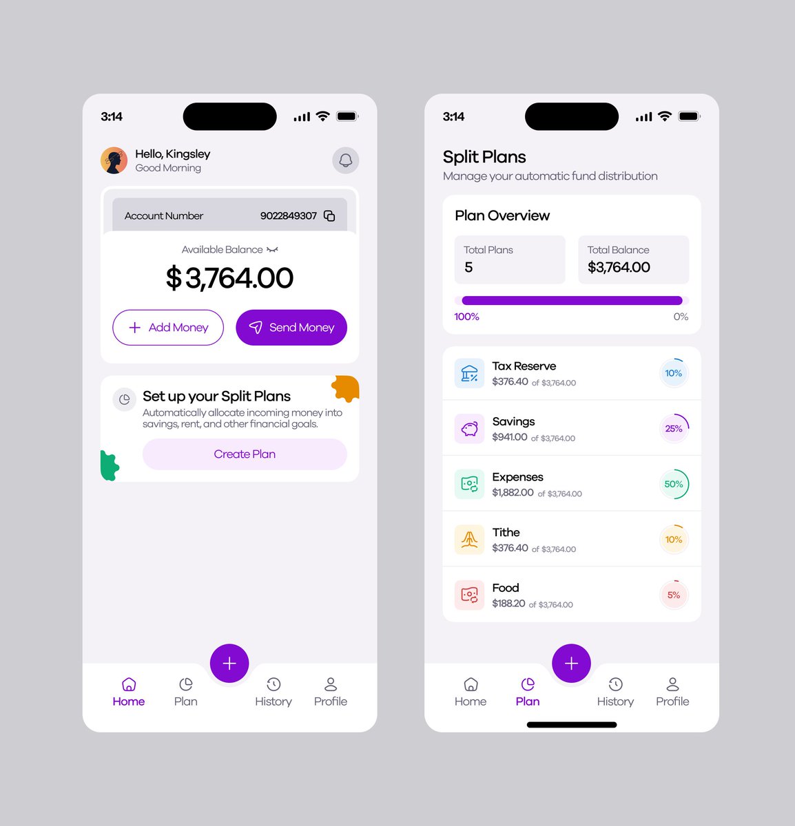 iamkvisuals's tweet photo. Update 🚧

Changed the navigation so users can easily create plans. https://t.co/lrxCsrL7Ji
