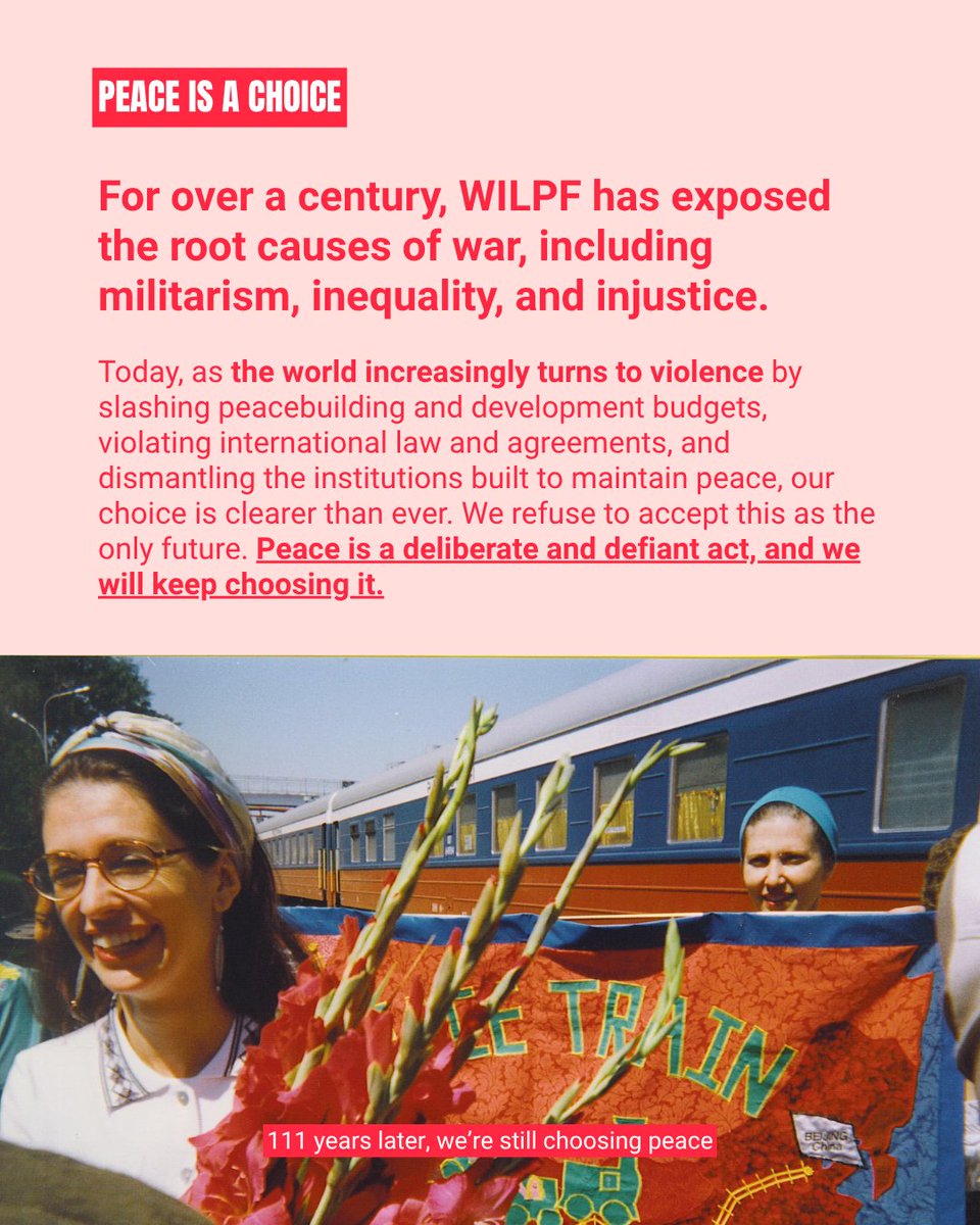 WILPF tweet media