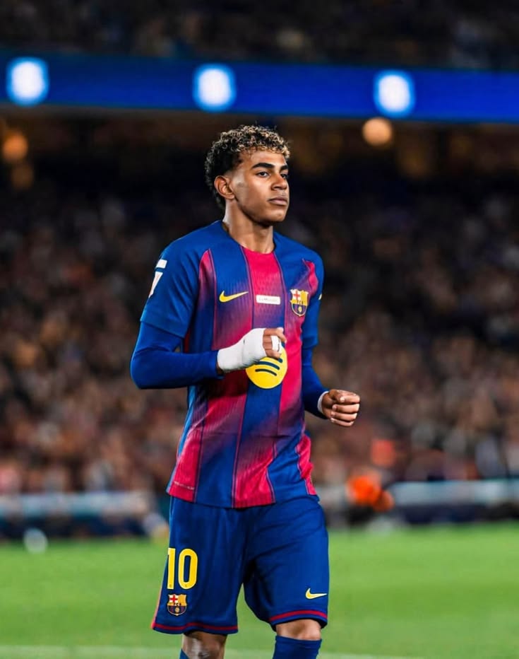 AccessLamine's tweet photo. At just 18, he’s not just promising he’s already delivering at the highest level Youngest debutant, record breaker with  EURO champion with the Golden Boy winner Kopa Trophy holder and he’s only getting started.

A magician on the ball, vision reminiscent of Iniesta and a left foot that keeps defenders guessing every single time

Even with this recent hamstring setback cutting his club season short all eyes are on his comeback  stronger and ready for the world stage.

Get well soon Lamine Football is watching you shine