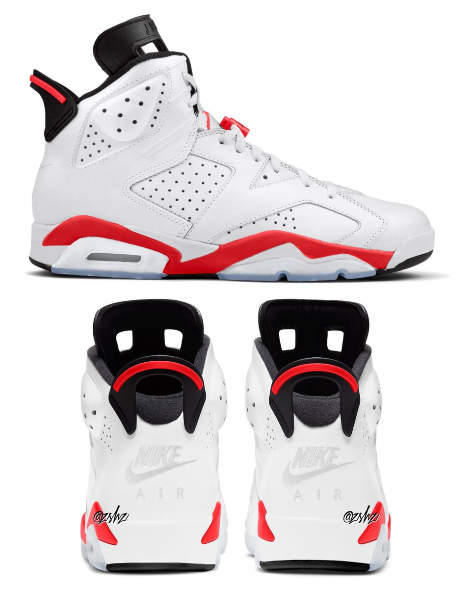 The “White Infrared” Air Jordan 6 OG will RETURN on November 7th. ⚪️🌋 #NIKEAIR