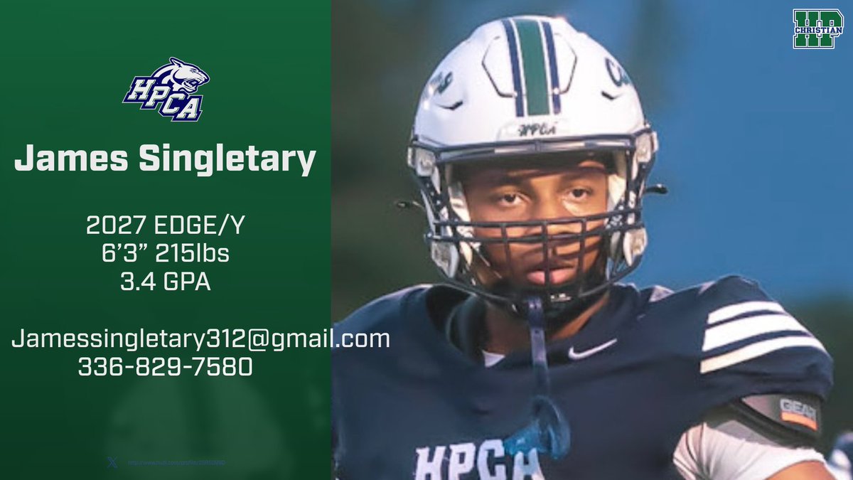 HPCAFootball's tweet photo. 🚨 2027 Class Rising 📈 https://t.co/KbWKxKG04X