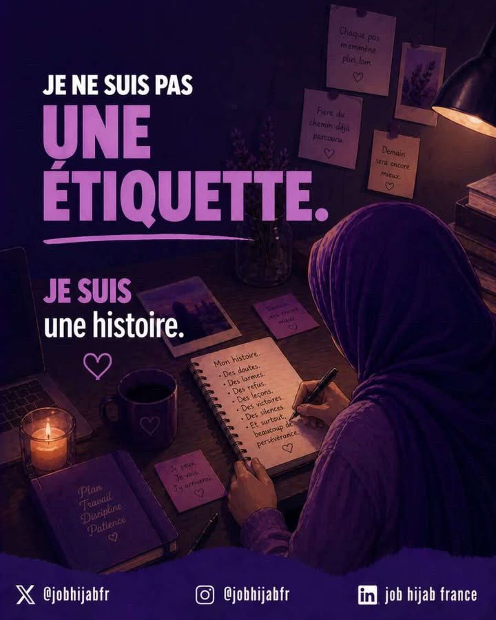 JOB HIJAB FRANCE - Yasmine tweet media