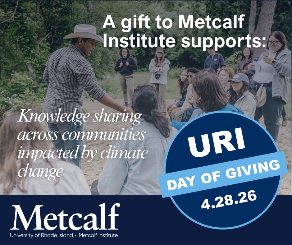 Metcalf Institute tweet media