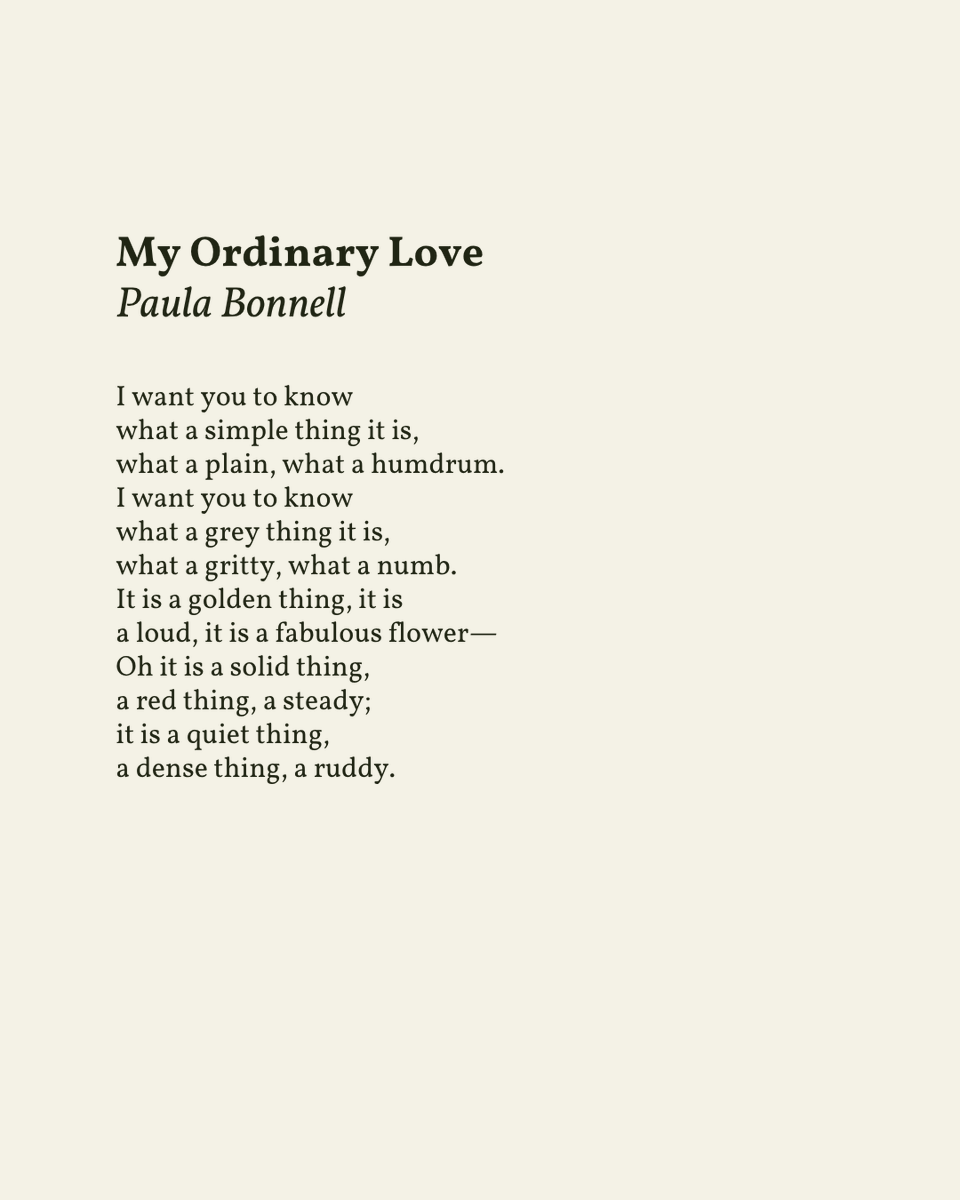 “It is a golden thing, it is / a loud, it is a fabulous flower—”

— Paula Bonnell 

.
.
.

This poem appeared in Rattle Poetry, 2025. Shared here with deep gratitude.