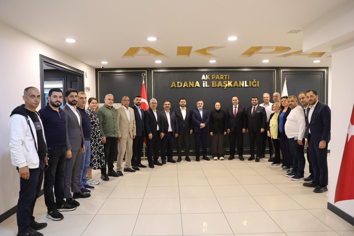 64. Hükümet Çevre ve Şehircilik Bakanımız, 26. ve 27. Dönem Adana Milletvekilimiz Sayın Fatma Güldemet Sarı ile MÜSİAD Adana Şube Başkanı Sayın Ömer Tekdemir’i İl Başkanlığımızda misafir ettik.

Ziyaretleri nedeniyle teşekkür ediyoruz.