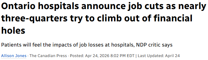 Wayne_Gates's tweet photo. Patients are waiting for 20+ hours for a hospital bed and our healthcare system is cutting jobs.

Let's call this what it is - a failure. https://t.co/qIX7tvRWFk