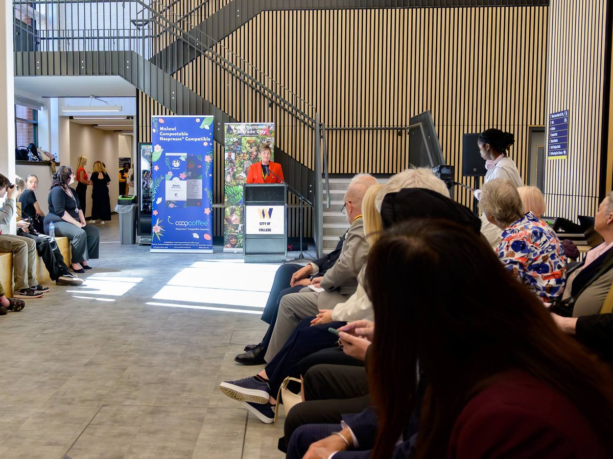 FTWolverhampton's tweet photo. Thank you to the incredible @wolvcoll for an amazing Fairtrade Fashion Show on Friday. The students and staff did us so proud. Students from many departments ensured it was a massive success for our cit @FairtradeUK @ExpressandStar @EnjoyWolvesCity https://t.co/Wti4B9fDZE