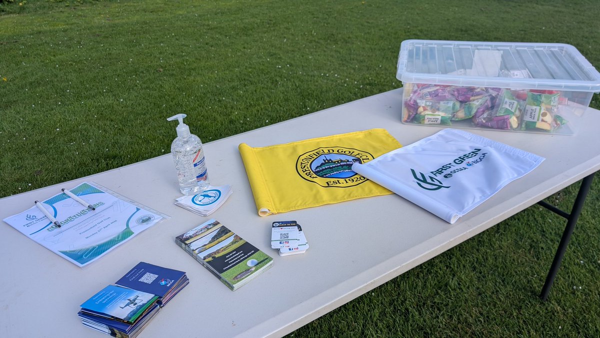 ShaunC_1888's tweet photo. Day 1 of First Green event done and dusted. 

Great participation and feedback from the primary school kids so far. Onto Day 2 tomorrow. @prestonfieldgc @JennyBigga @BIGGALtd https://t.co/byGKKyElo4
