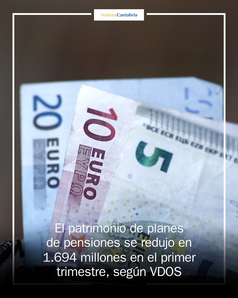 CANTABRIA_NEWS's tweet image. 📉 ¡Impactante caída en los planes de pensiones! En el primer trimestre de 2026, el patrimonio se redujo en 1.694 millones. ¿Qué significa esto para tus ahorros? Conoce el análisis completo y las implicaciones en el mercado. #Finanzas #PlanesDePensiones mrf.lu/p66v