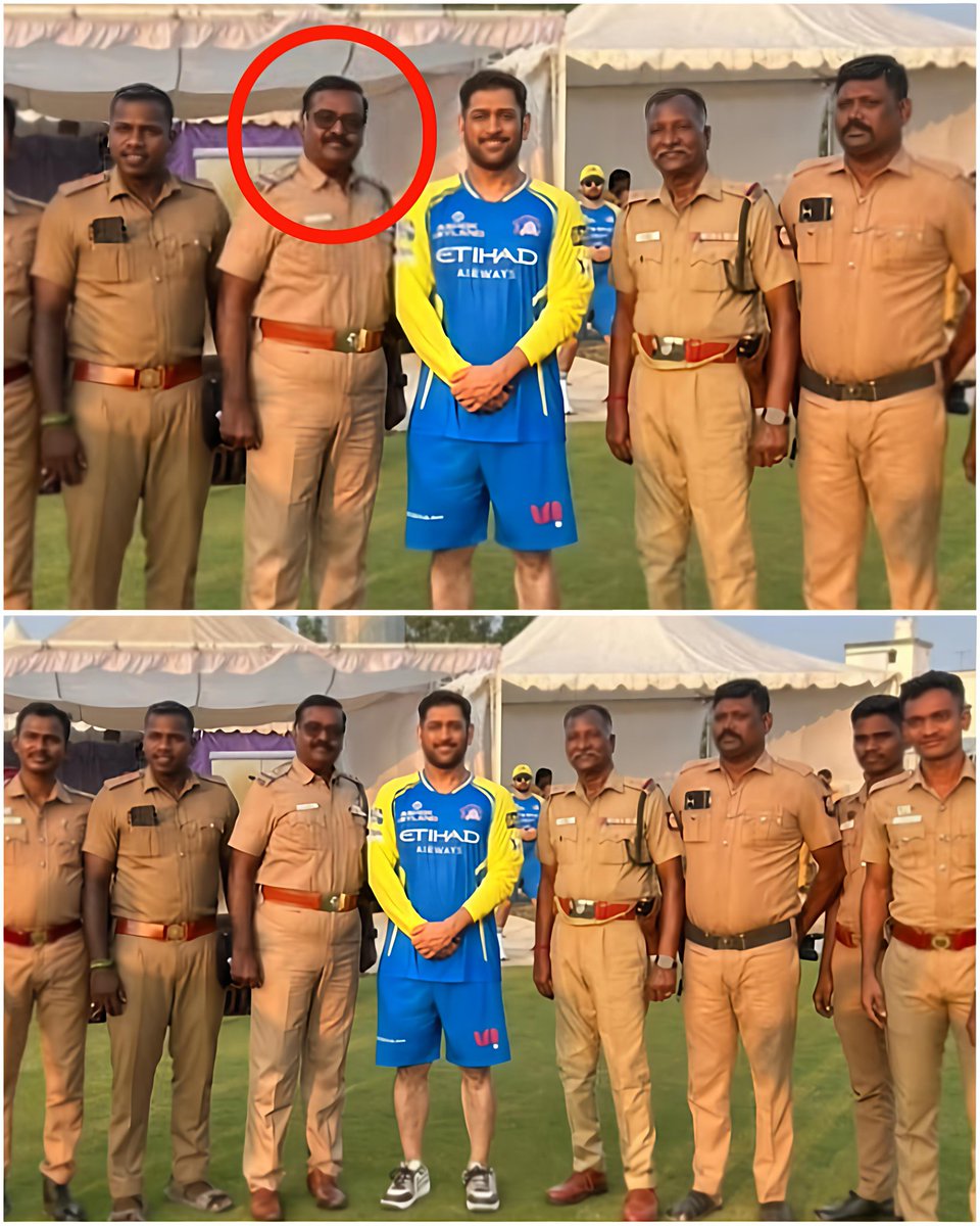 mukesh_kariyare's tweet image. देश के पुलिस कर्मियों के साथ एम एस धोनी 🇮🇳❣️

उनके लिए यह एक गौरवान्वित पल 🥹👍 | 

#msdhoni #police