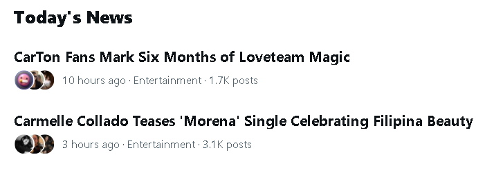 DOUBLE CELEB naman Cartoneyshun! 🤎🔥

6th monthsary natin + “Morena” teaser launch ni Carmelle + na-feature pa tayo sa X News?! Grabe, sunod-sunod ang blessings ah!

From kilig to milestones, we’re really making noise...CarTon magic is LOUD! 🫶

#CarTon