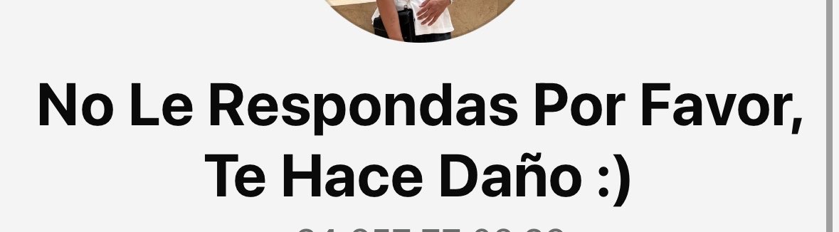 Ojalá así mi cerebro entienda que no le tengo que responder más