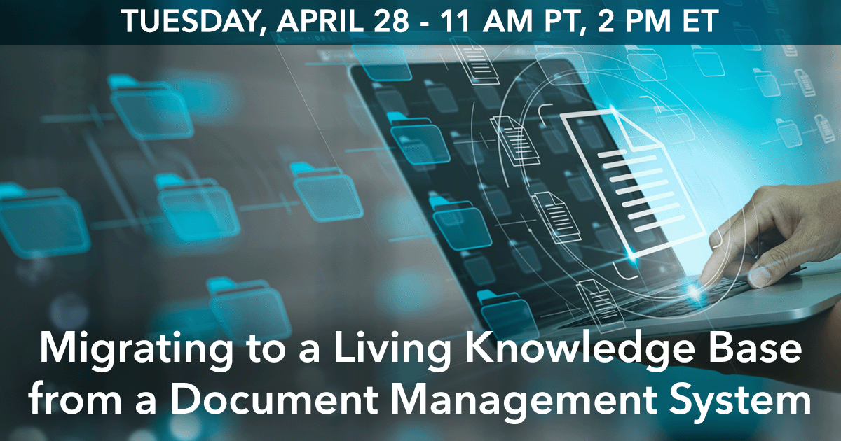 KMWorldMagazine's tweet image. Your teams move fast; your knowledge should too. Learn how living knowledge bases keep info current, governed, and AI-ready. Save your spot. #AIReady #KnowledgeBase #DigitalWorkflows #CustomerExperience champ.ly/xJEHt-sb
