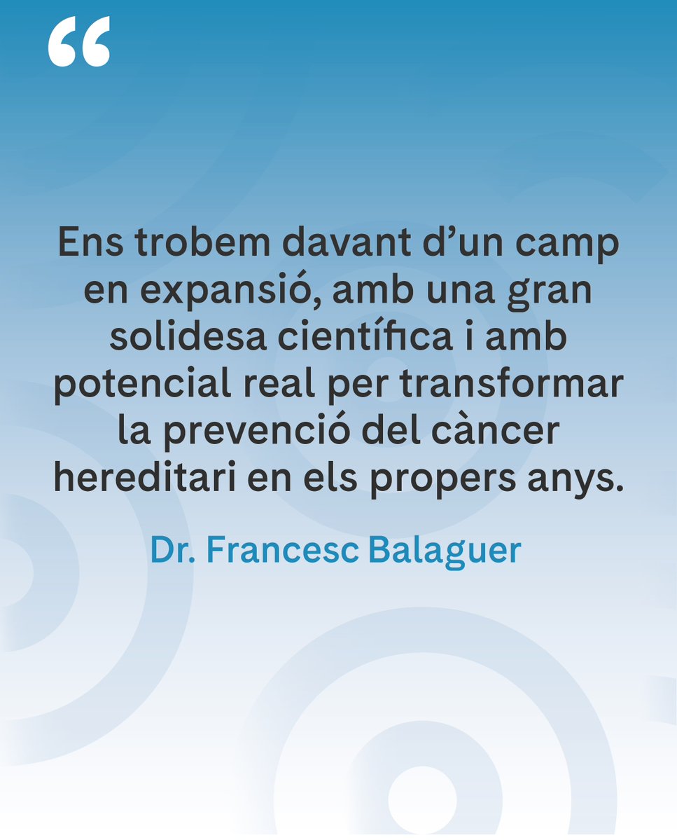 hospitalclinic's tweet image. OPINIÓ | Vacunes per prevenir el càncer en la síndrome de Lynch

 🆕📝Columna del Dr. Francesc Balaguer (@frankbalaguer), Cap del Servei de Gastroenterologia del #CLÍNIC.

💬"Ens trobem davant d'un camp en expansió, amb una gran solidesa científica."

➕ Info👉