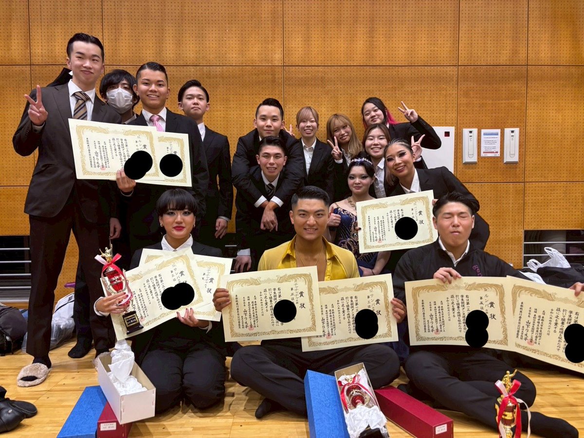 先日行われた春東都の結果です🌸

〈Sr.C〉
第5位💐　ラグぶん 組
第12位✨️　うぱめろ(明学) 組

〈Sr.S〉
第3位🥉　ラグぶん 組
第10位✨️　しおんなお(外語)組

〈Sr.R〉
第5位💐　しおんなお(外語)組
第7位✨️　うぱめろ(明学) 組

〈Sr.P〉
第10位✨️　N米組

【団体成績】
第14位🔥