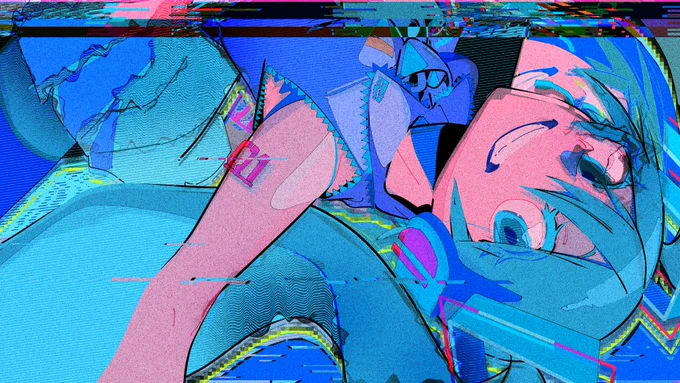 ࣪𓏲ּ ᥫ᭡ ₊ ⊹ ˑ ִֶ 𓂃 初音ミクの消失/cosMo@暴走P様 #超絵師展 #ニコニコ超会議2026