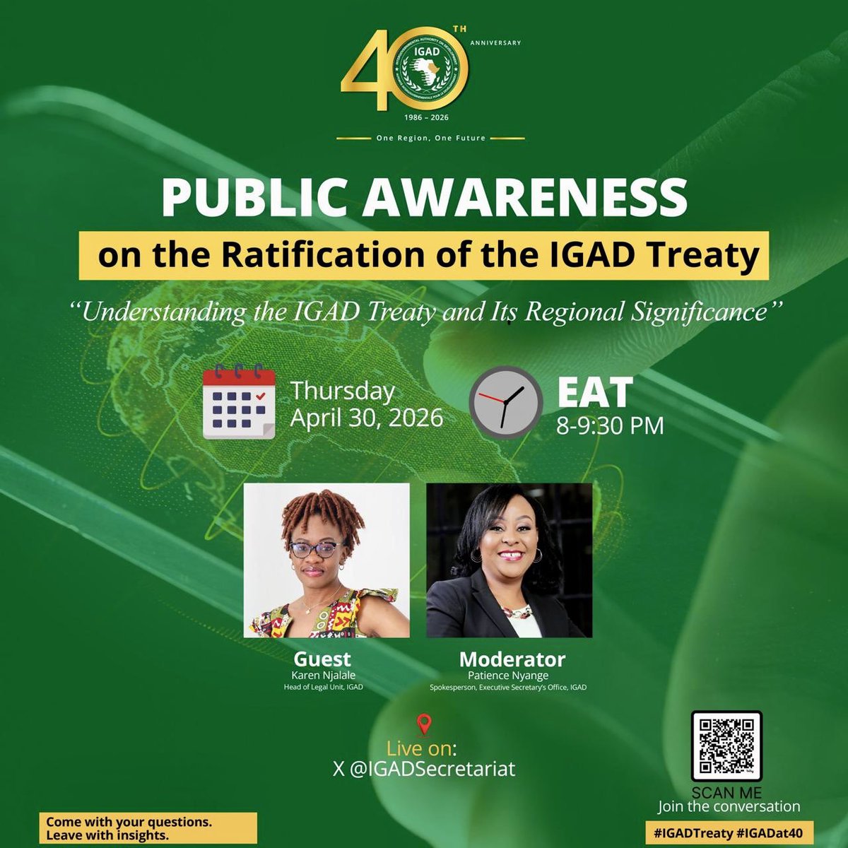 IGAD Spokesperson tweet media