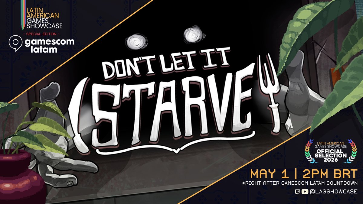 I’m super excited to announce that my game has been selected for the Gamescom LATAM Showcase! This means a lot to me, and I’m incredibly grateful to <a href="/LAGShowcase/">Latin American Games Showcase 🔜 Gamescom LATAM</a> and <a href="/gamescomlatam/">gamescomlatam</a> for making this possible.

#LAGS2026