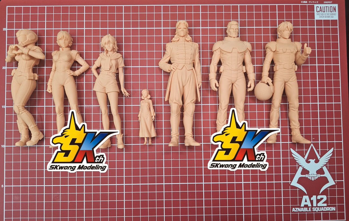 3D print gundam character
