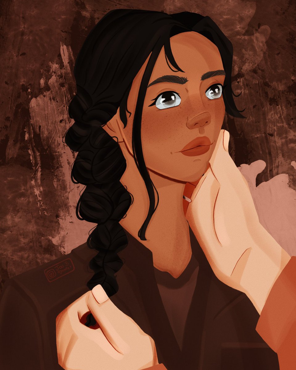 cordrism's tweet photo. peeta painting his muse #everlark https://t.co/jAfQPighVZ