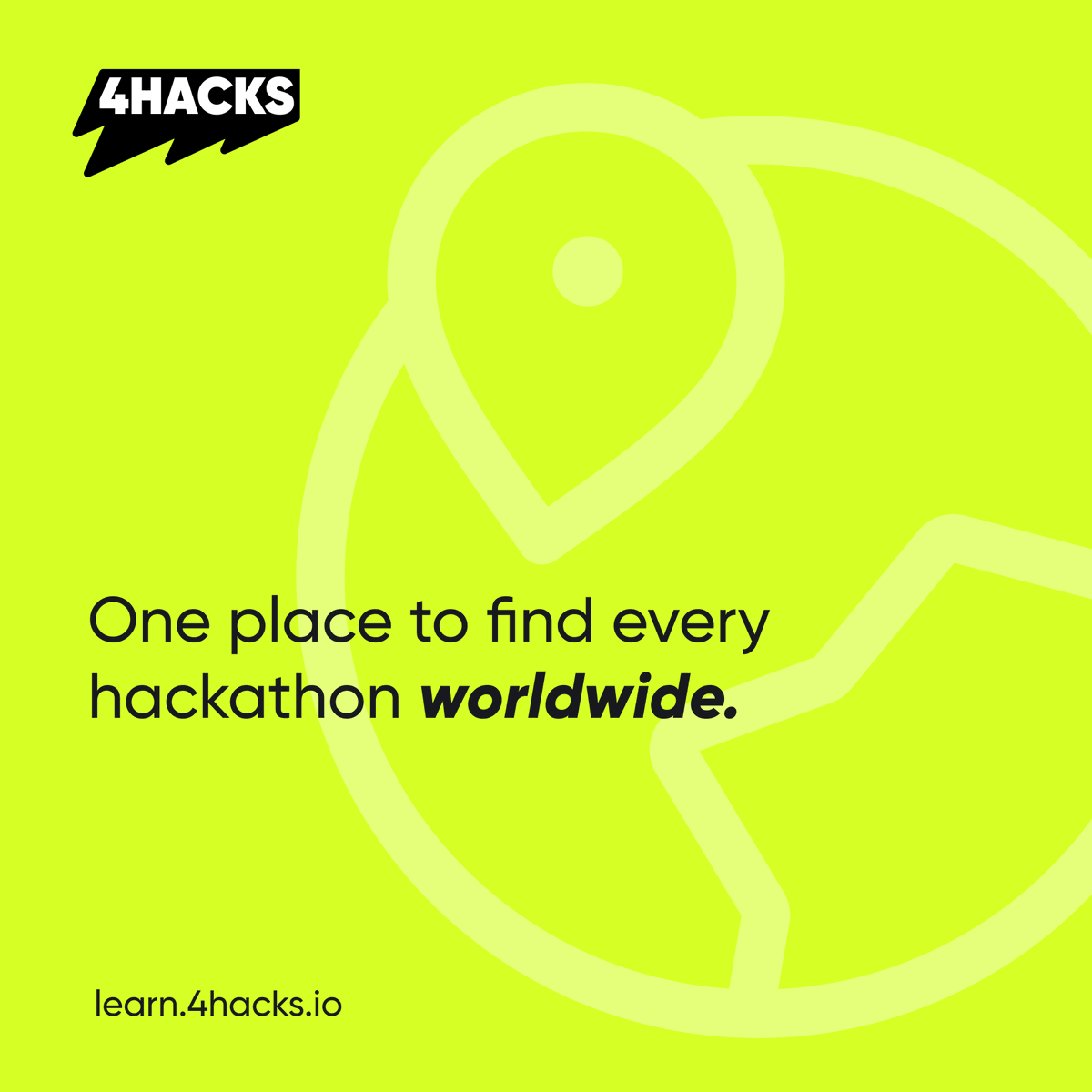 4Hacks_io's tweet photo. Stop hunting across 10 websites for hackathons.

4Hacks puts every hackathon in one feed.

Filter by:
→ Theme (Web3, AI, Climate, Fintech)
→ Skill level
→ Prize
→ Deadline

Register in one click. Never miss another event.

https://t.co/V4Q7vboVJs https://t.co/Y4TcZejdDK