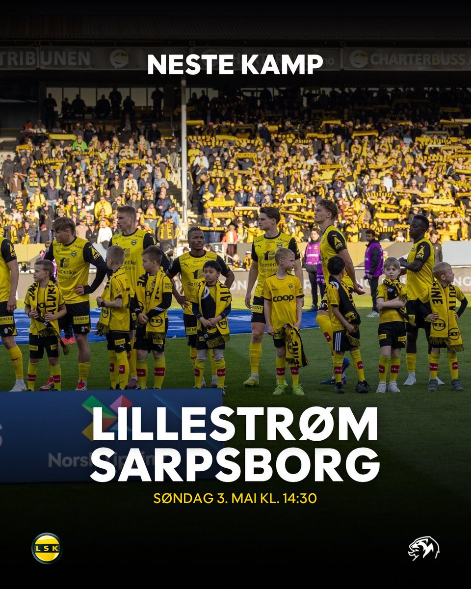 LillestromSK's tweet photo. Ny hjemmekamp på søndag 🔙🏡

🎟️ Billetter: https://t.co/7GeBYVEzUy https://t.co/p4PIY1RnaO