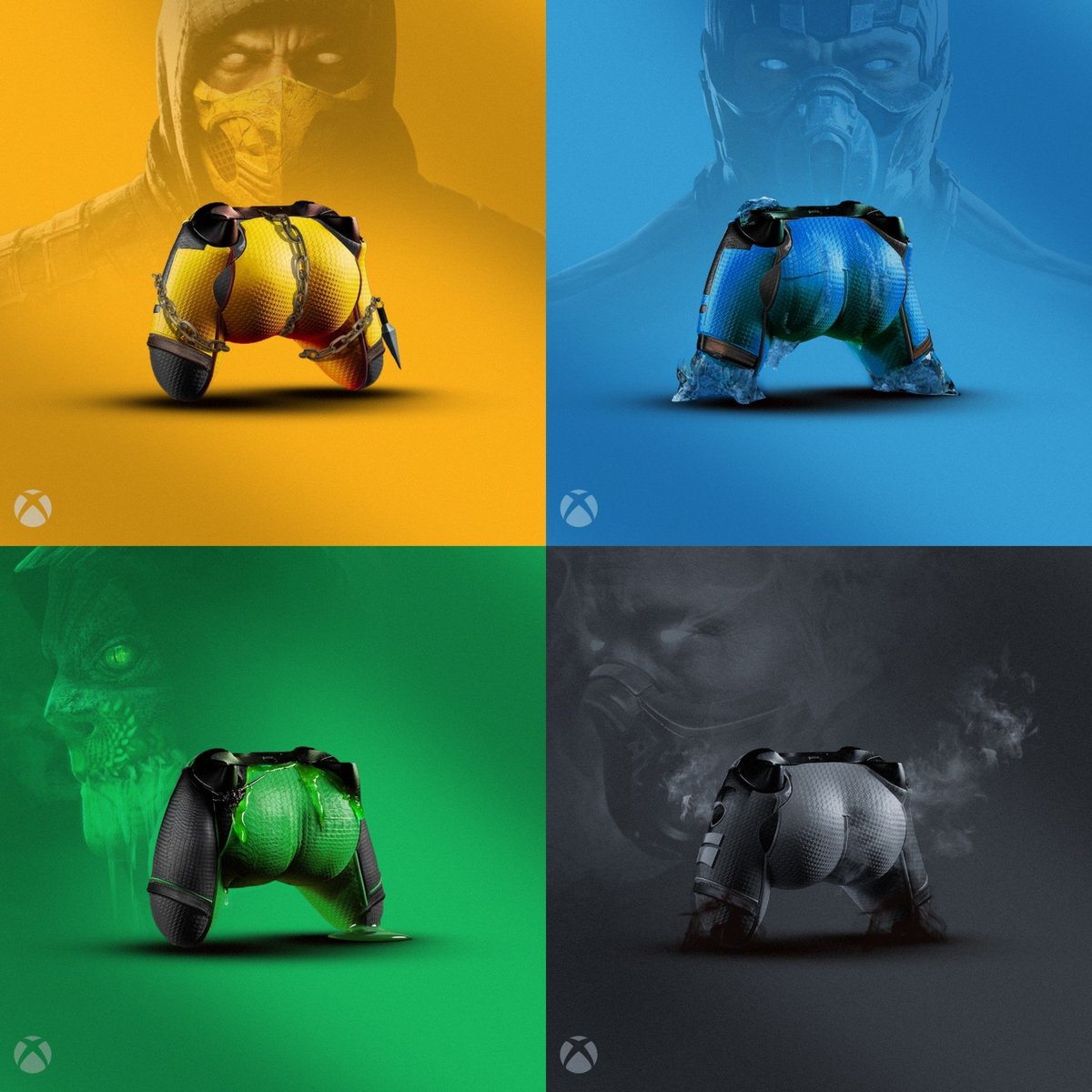 Bosslogic's tweet image. In honour of Xbox going back to good times and Mortal Kombat 2 in just over a week #throwback