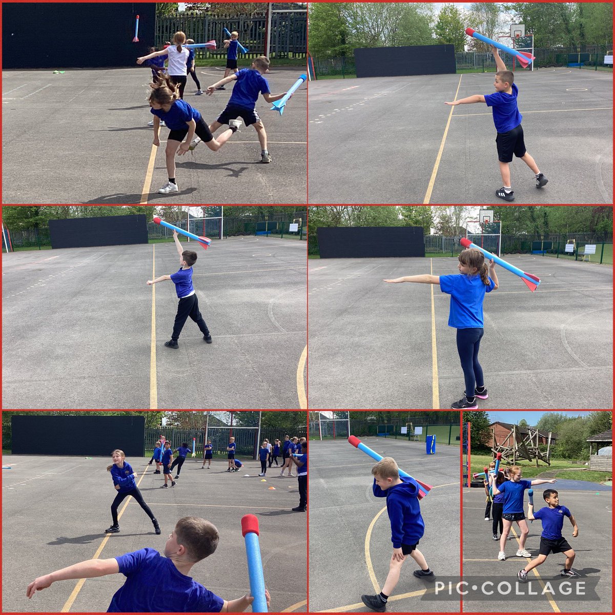 Parkfield's tweet image. The #Y3 &amp;amp; #Y4 have started their Athletics unit of work this afternoon in #PE. They perfected their javelin techniques 👏👏