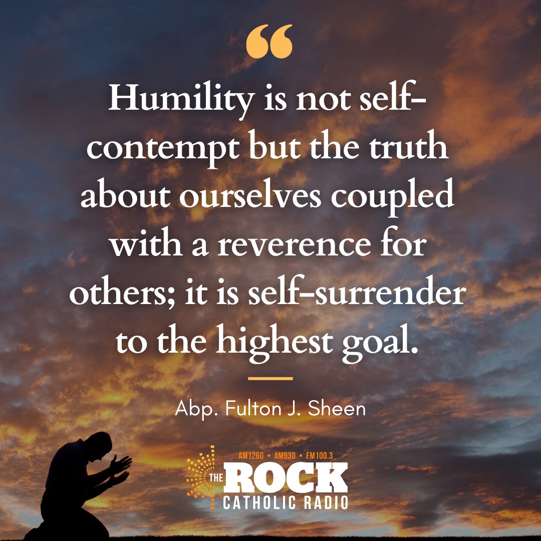 am1260therock's tweet image. #Catholic #Cleveland #FultonSheenFriday rockcatholicradio.com