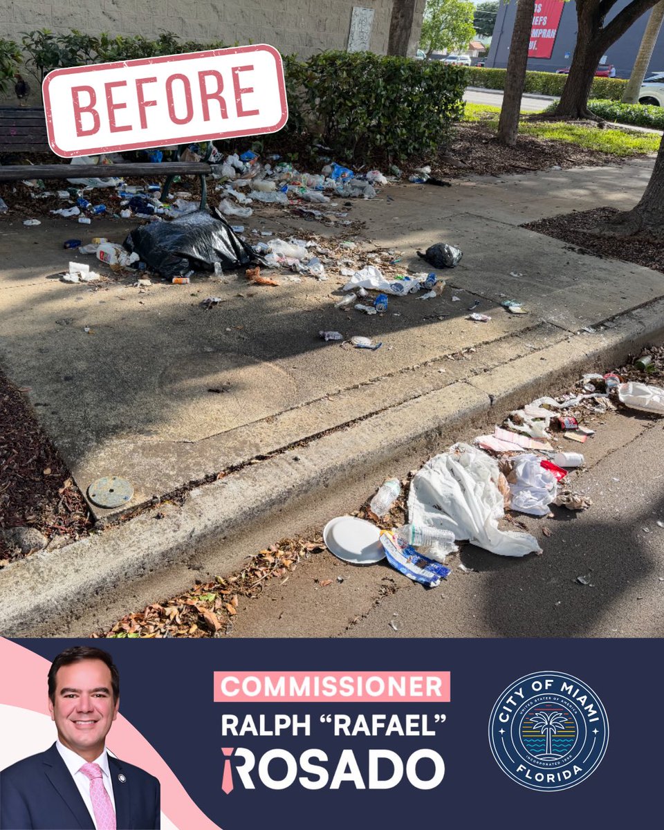 ralphrosado305's tweet photo. More improvements being completed for our community!â
Â
#MiamiMakeoverMondayâ¨â¨Email requests to D4@miami.gov or call (305) 250-5420
Â
...
Â
ÂĄMĂĄs mejoras en marcha para nuestra comunidad!â
Â
#MiamiMakeoverMonday
Â
EnvĂa tus solicitudes de mejoras a D4@miami.gov o llama al (305) 250-5420