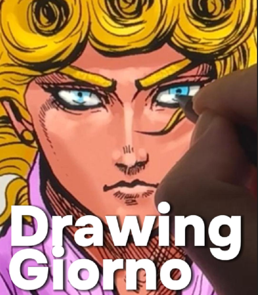 Haigaqi's tweet image. 以前息子と一緒に描いたジョルノ、父バージョン単独でお届けします🌟
▶️ youtube.com/shorts/8Q2485W…
#fanart #anime #digitalart