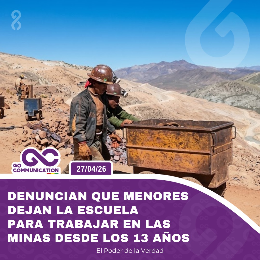 GoComBolivia's tweet image. ⛏️Defensoría reporta que menores desde 13 años trabajan en minería en Potosí y que dejaron de estudiar por la crisis económica📉📰

Lee más👇
gocommunicationbol.com/?p=2309

🟢WhatsApp🟣
whatsapp.com/channel/0029Va…

#TrabajoInfantil #Potosí #Bolivia #MineríaBolivia