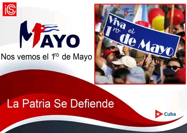 A solo 4 días de la fiesta mayor del proletariado, ratifico mi voluntad en participar en el desfile y alzar mi voz en defensa de la soberanía nacional. Nos vemos el #1roMayo en las plazas.  
#VillaClaraConTodos
#LaPatriaSeDefiende
