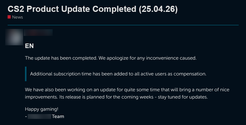 CS2 Vaccoin tweet media