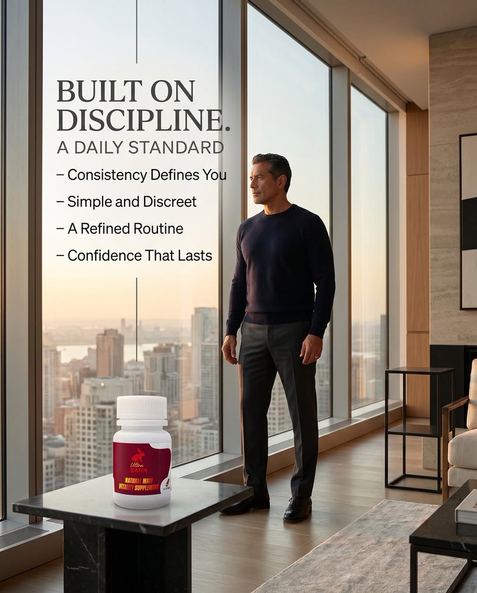 BannUltra28194's tweet image. After 40, you realize something…
Confidence isn’t given.
It’s built — every single day.
#MensConfidence #Over40Men #DailyRoutine #ConsistencyWins #StayFocused #MensLifestyle #EnergyDaily #MentalFocus #ConfidenceDaily #LevelUpDaily