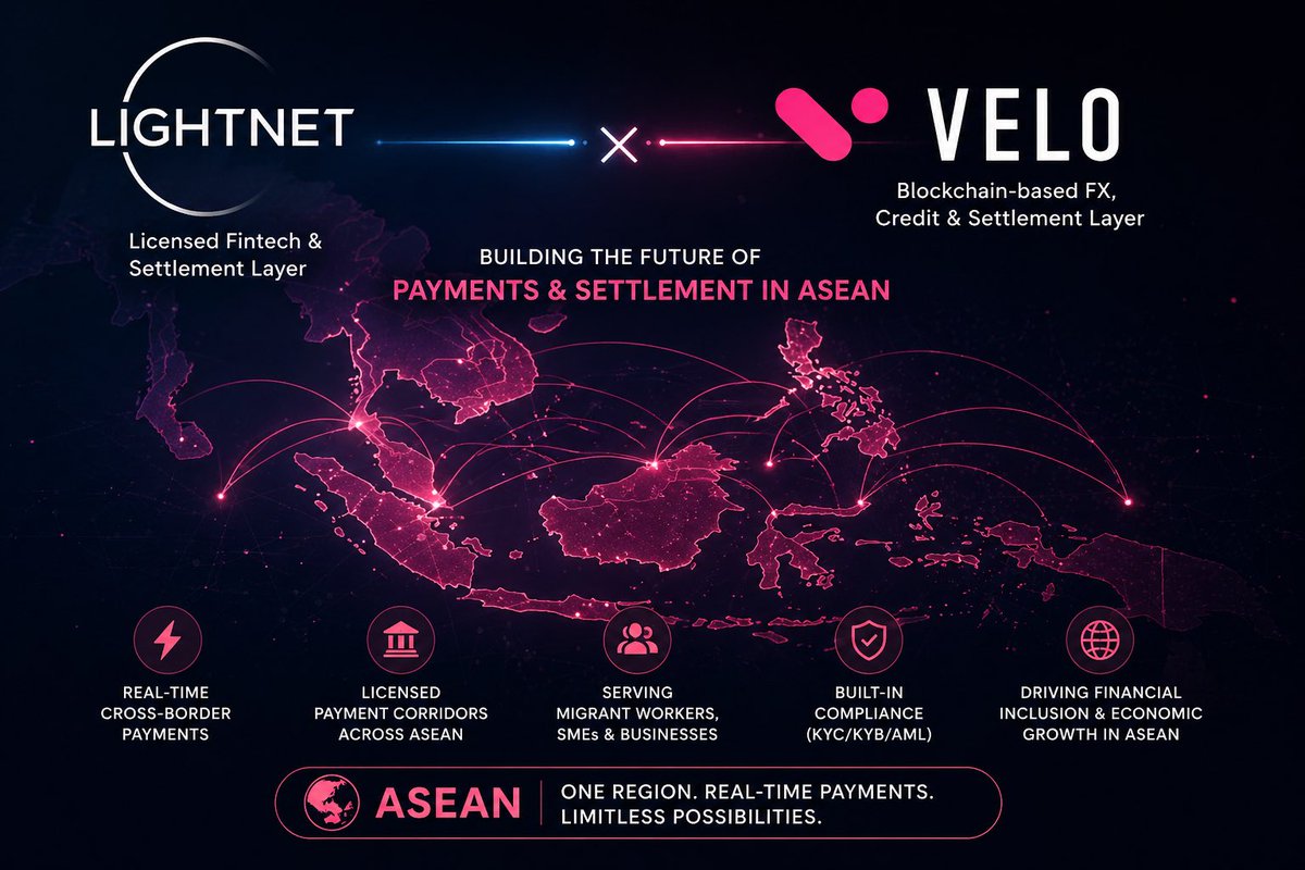 Most people still look at $VELO as just another crypto token.

But <a href="/veloprotocol/">Velo Official</a> is positioning itself as something much bigger:

a full-stack financial infrastructure layer for Asia. 

Global payments remain inefficient.

For users, cross-border payments can take 2–5 days, move