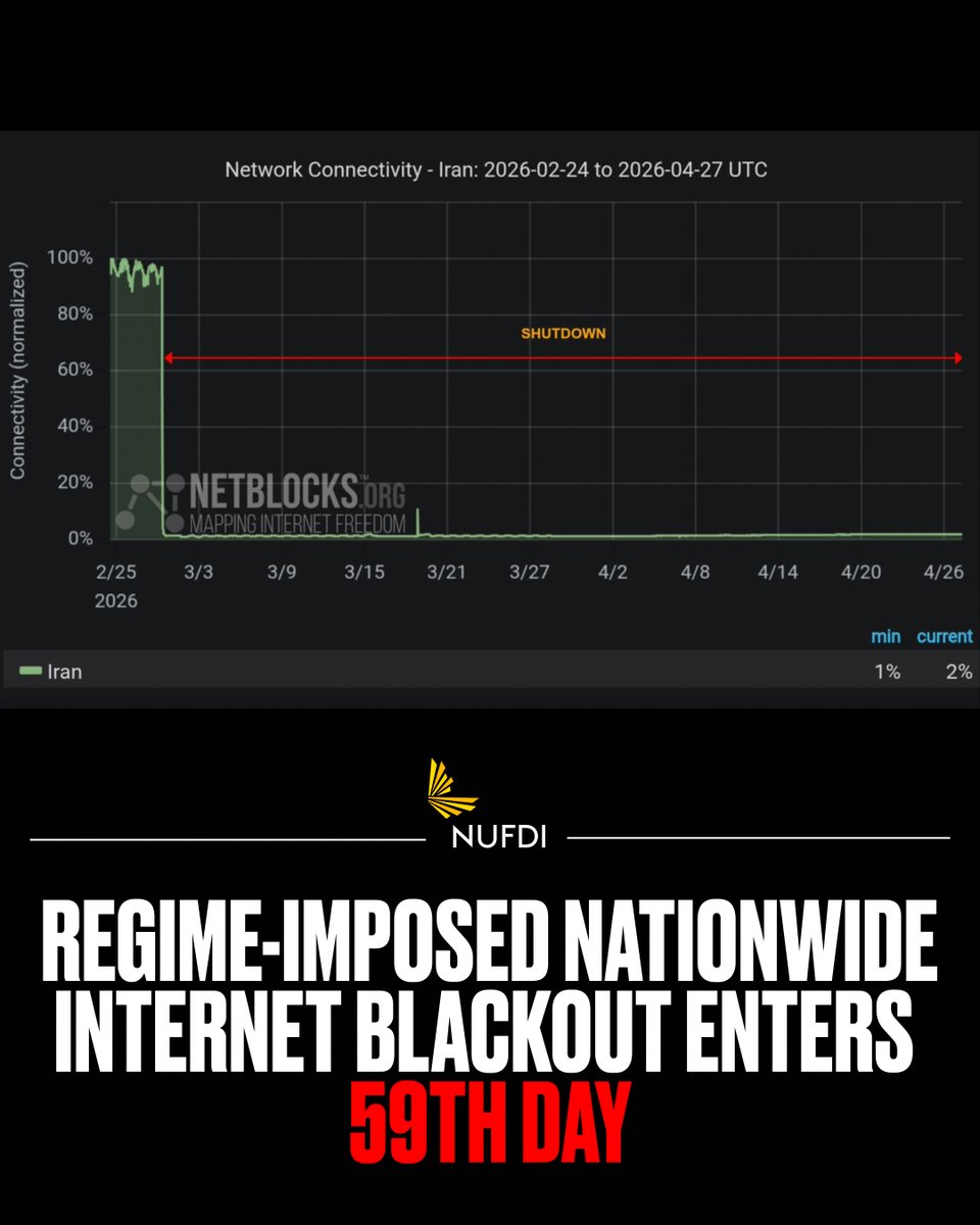 National Union for Democracy in Iran tweet media