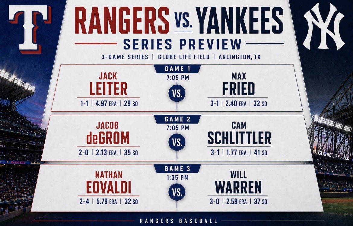 Cooper deGrom tweet media