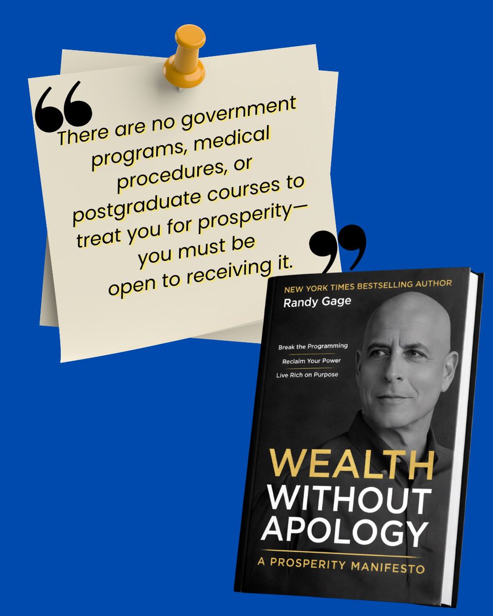 Randy_Gage's tweet image. 1 Day Until Wealth Without Apology ⌛️

The wait is almost over! 
Pre-order now. Link in Bio

#WealthMindset #AbundanceMindset #FinancialFreedom #MillionaireMindset #MoneyMindset