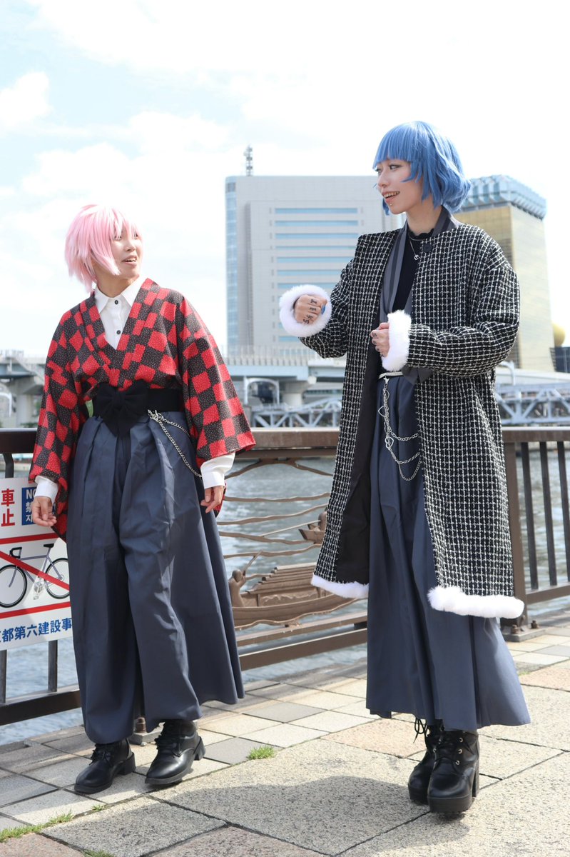 ⚠️コスプレ/えぶホス

コーちゃんきいてきいて！
の圧が写真から伝わってくるw

🩷:鮎
🩵:瀬戸
photo:優テツ
