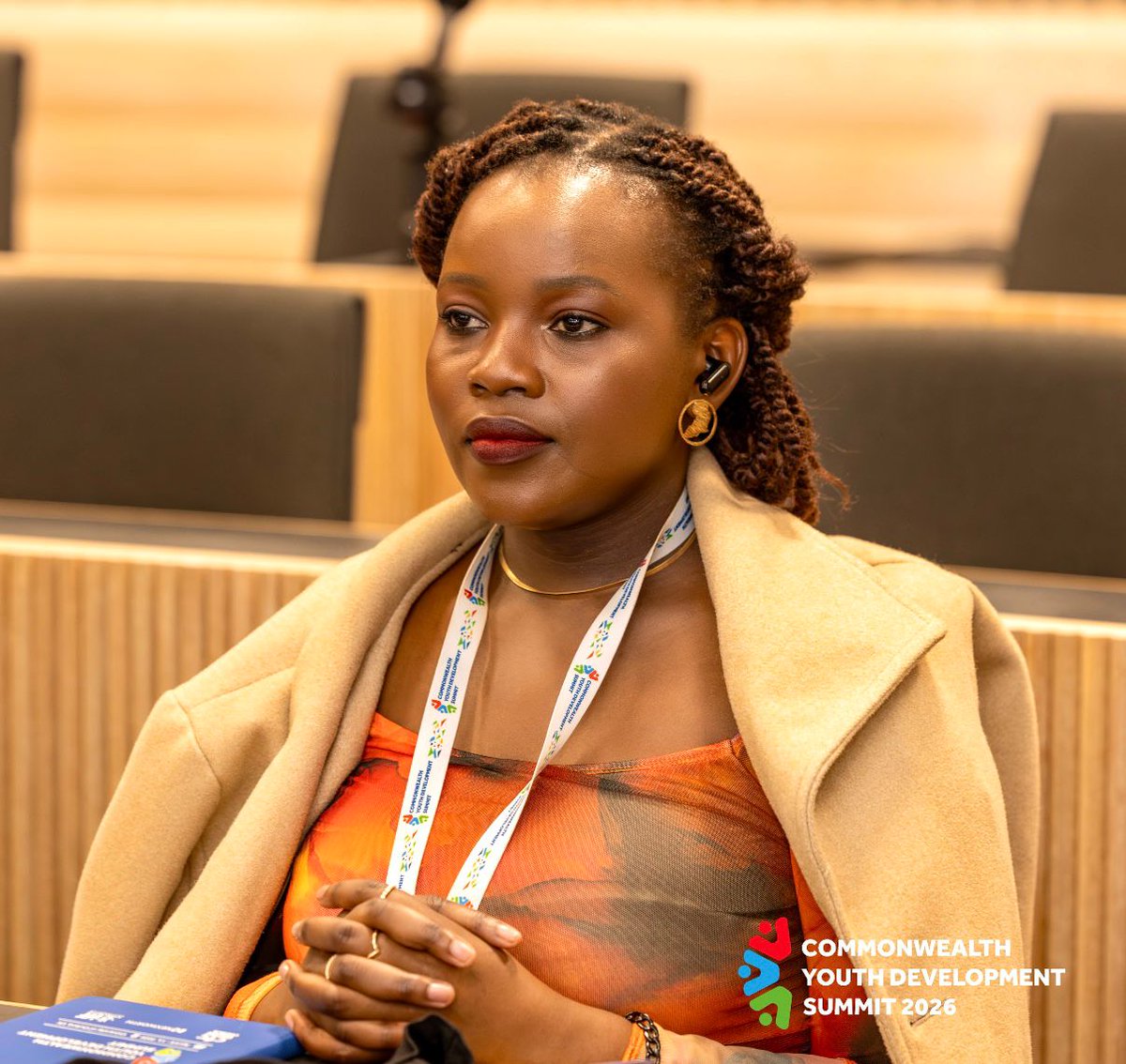 SAYoF_Official's tweet image. The Speaker of SADC Youth Parliament Hon. Patience Munyenyembe #Malawi  at Common Wealth Youth Summit @Munyenyembe101
