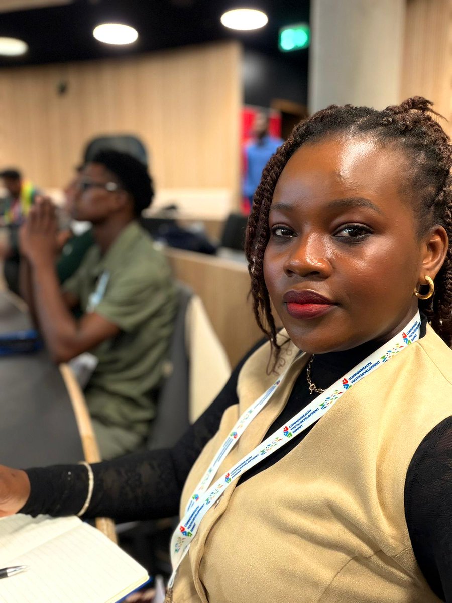 SAYoF_Official's tweet image. The Speaker of SADC Youth Parliament Hon. Patience Munyenyembe #Malawi  at Common Wealth Youth Summit @Munyenyembe101